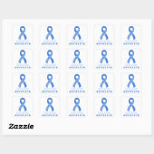 Sticker pour Carré blanc de Thyroid Disease Advoca (Feuille)
