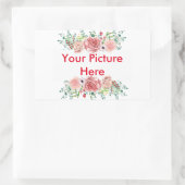 Sticker pour Carré d'images personnalisé (Sac)