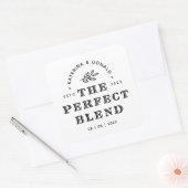 Sticker pour Carré Mariage de fusion parfait (Enveloppe)