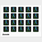 Sticker pour Carré noir de Neurofibromatose Advoca (Feuille)