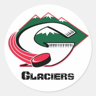 Sticker pour casque Pinedale Glaciers