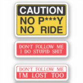 Sticker pour casque sexy amusant (Recto)