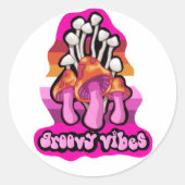 Sticker pour champignon lesbienne (Devant)
