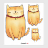 Sticker pour chat (Feuille)