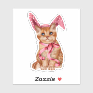 Sticker pour chat de Pâques