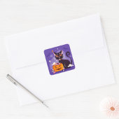 Sticker pour chat Halloween