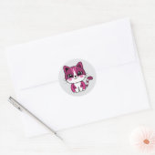 sticker pour chat mignon (Enveloppe)
