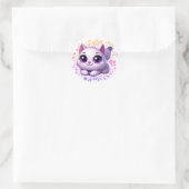 sticker pour chat mignon (Sac)