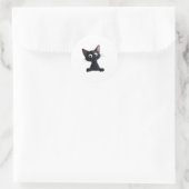 Sticker pour chat noir (Sac)