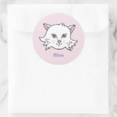 Sticker pour chat personnalisé (Sac)