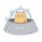 Sticker pour chat vaisseau spatial (Devant)