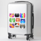 Sticker pour chats (Sur valise)