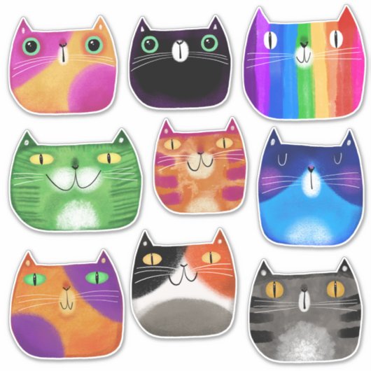 Sticker pour chats (Devant)