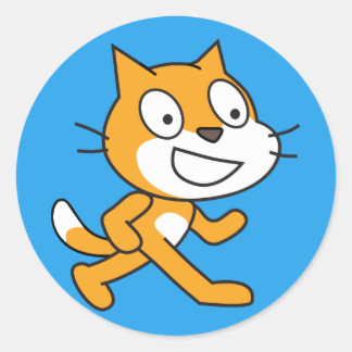 Sticker pour chats à griffes (bleu)