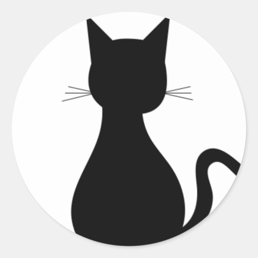 Sticker pour chats lisse (Devant)