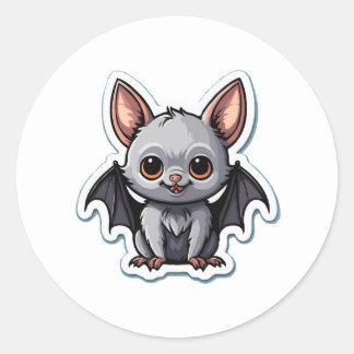 Sticker pour chauve-souris adorable pour bébé - Cu