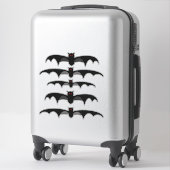Sticker pour chauve-souris d'Halloween (Sur valise)