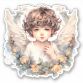 Sticker pour cherubs adorable (Devant)