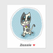 Sticker pour chien (Feuille)