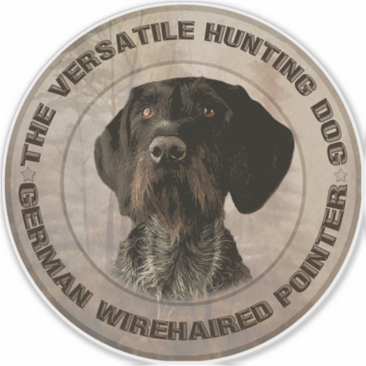 Sticker pour chien de chasse polyvalent (Devant)