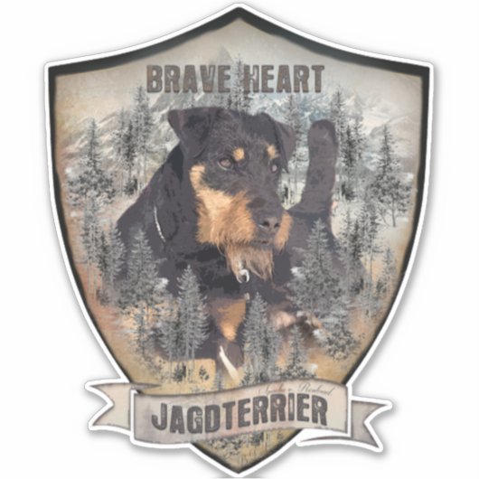Sticker pour chien de chasse polyvalent (Devant)