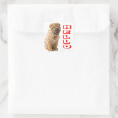 Sticker pour chien de chiot / Sceau pour chien de  (Sac)