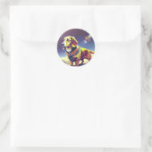 Sticker pour chien spatial (Sac)