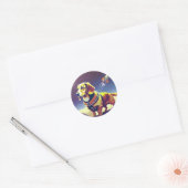 Sticker pour chien spatial (Enveloppe)