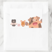 Sticker pour cochons de dessin mignon (Sac)