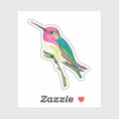 Sticker pour colibri d'Anna (Feuille)