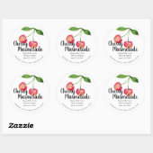 Sticker pour confiture mariage ou marmelade favori (Feuille)