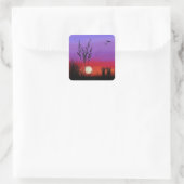 Sticker pour coucher de soleil - Peinture (Sac)