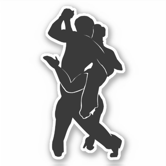 Sticker pour danseurs de tango (Devant)