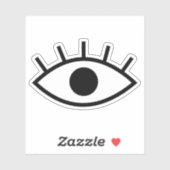 Sticker pour découpe de vinyle oculaire (Feuille)