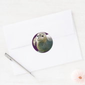 Sticker pour défenseur de la faune de HARBOR-SEAL (Enveloppe)