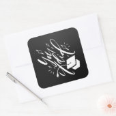 Sticker pour diplôme. Un cadeau ou une idée de déc (Enveloppe)