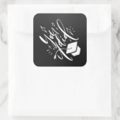 Sticker pour diplôme. Un cadeau ou une idée de déc (Sac)