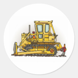 Sticker pour dozer Bulldozer