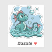 Sticker pour dragon d'eau (Feuille)