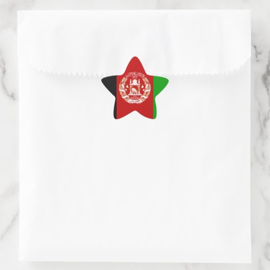 Sticker pour drapeau afghan (Sac)