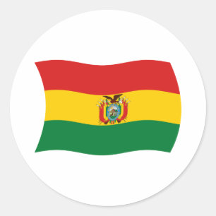 Sticker pour drapeau de Bolivie