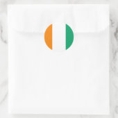 Sticker pour drapeau de la Côte d'Ivoire (Sac)