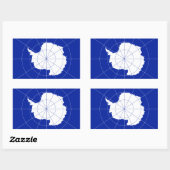 Sticker pour drapeau de l'Antarctique* (Feuille)