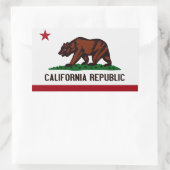 Sticker pour drapeau de l'État de Californie (Sac)