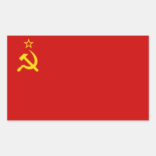 Sticker pour drapeau de l'URSS (Devant)
