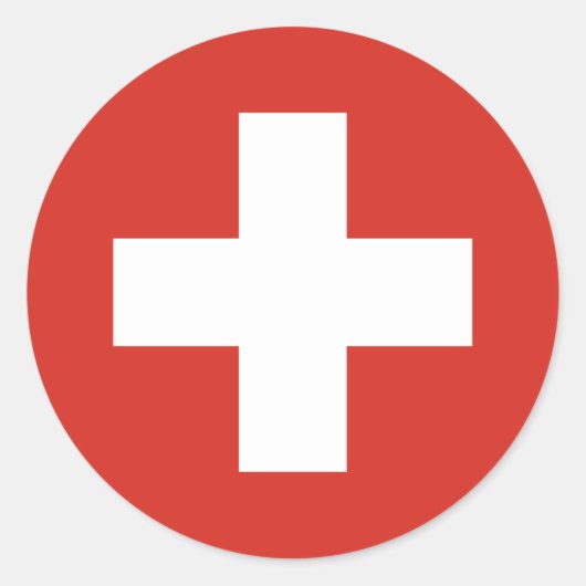 Sticker pour drapeau de Suisse (Devant)
