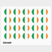 Sticker pour drapeau d'Irlande (Feuille)