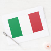 Sticker pour drapeau d'Italie (Enveloppe)