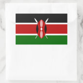 Sticker pour drapeau du Kenya (Sac)