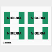 Sticker pour drapeau du Nigeria* (Feuille)